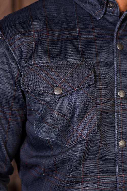 High-Airflow Mesh Utility Chest Pocket