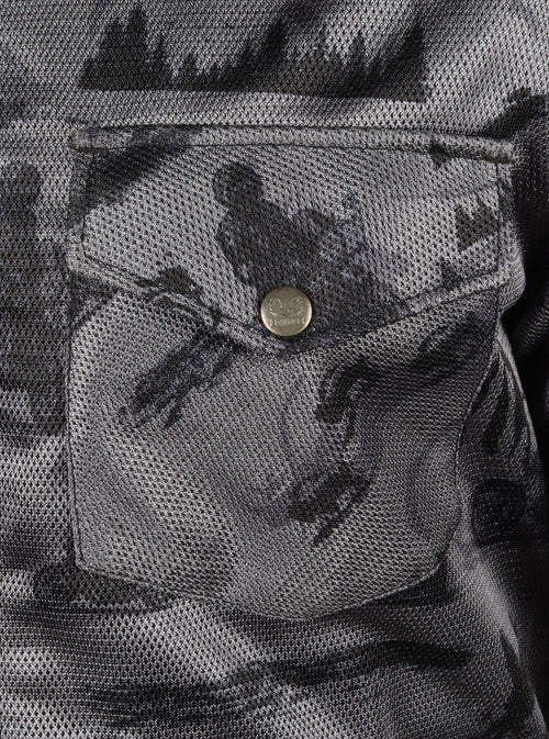 High-Airflow Mesh Utility Chest Pocket