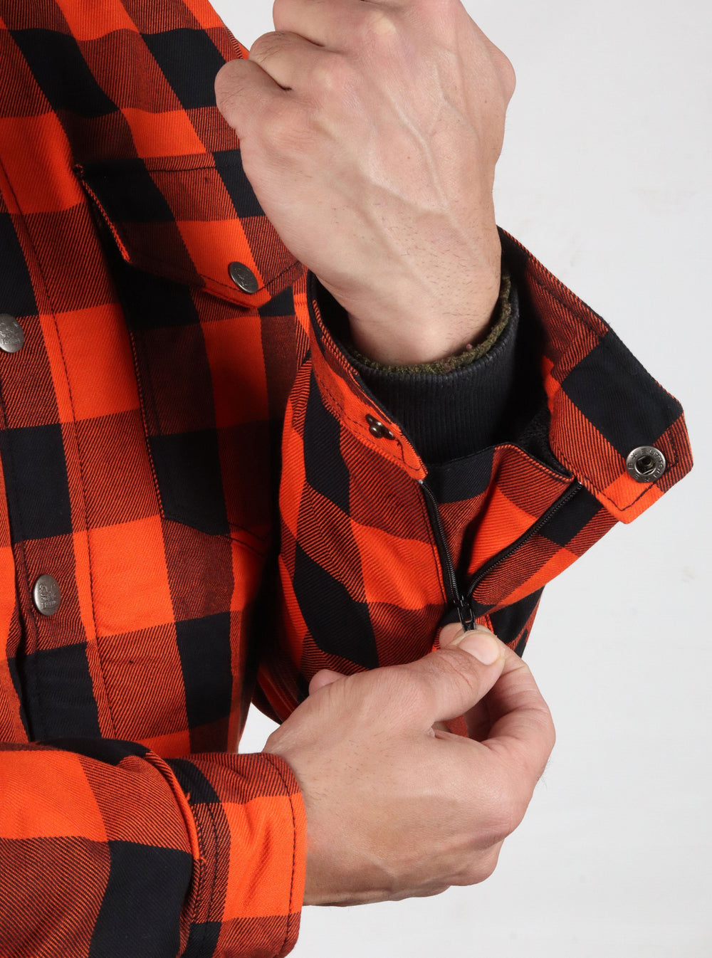 Armored Motorcycle Flannel 