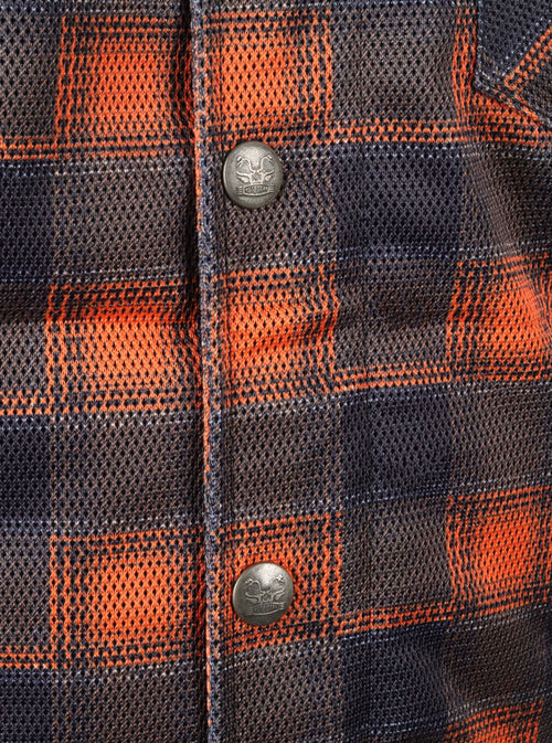 Dual-Closure Front System with Snap Buttons