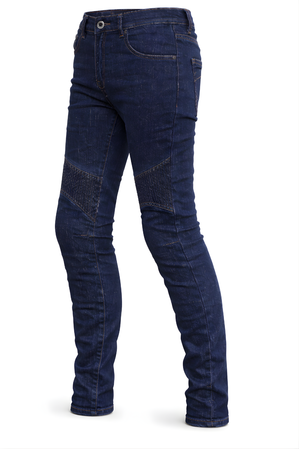 Ladies Armored Pant Denim Blue - OZ MOTOGEAR