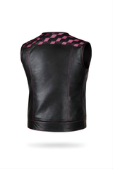 Men's Motorbike Vest Pink - OZ MOTOGEAR
