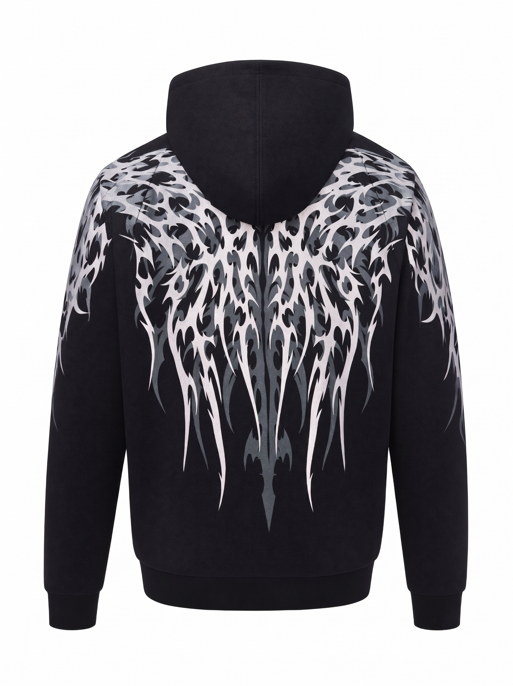Ashborne Motorcycle Reflective Hoodie BUNDLE - CE AA Certified Black