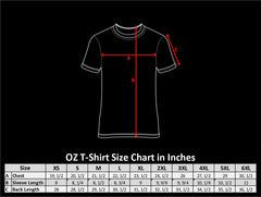 Men's T-Shirt Grey - OZ MOTOGEAR