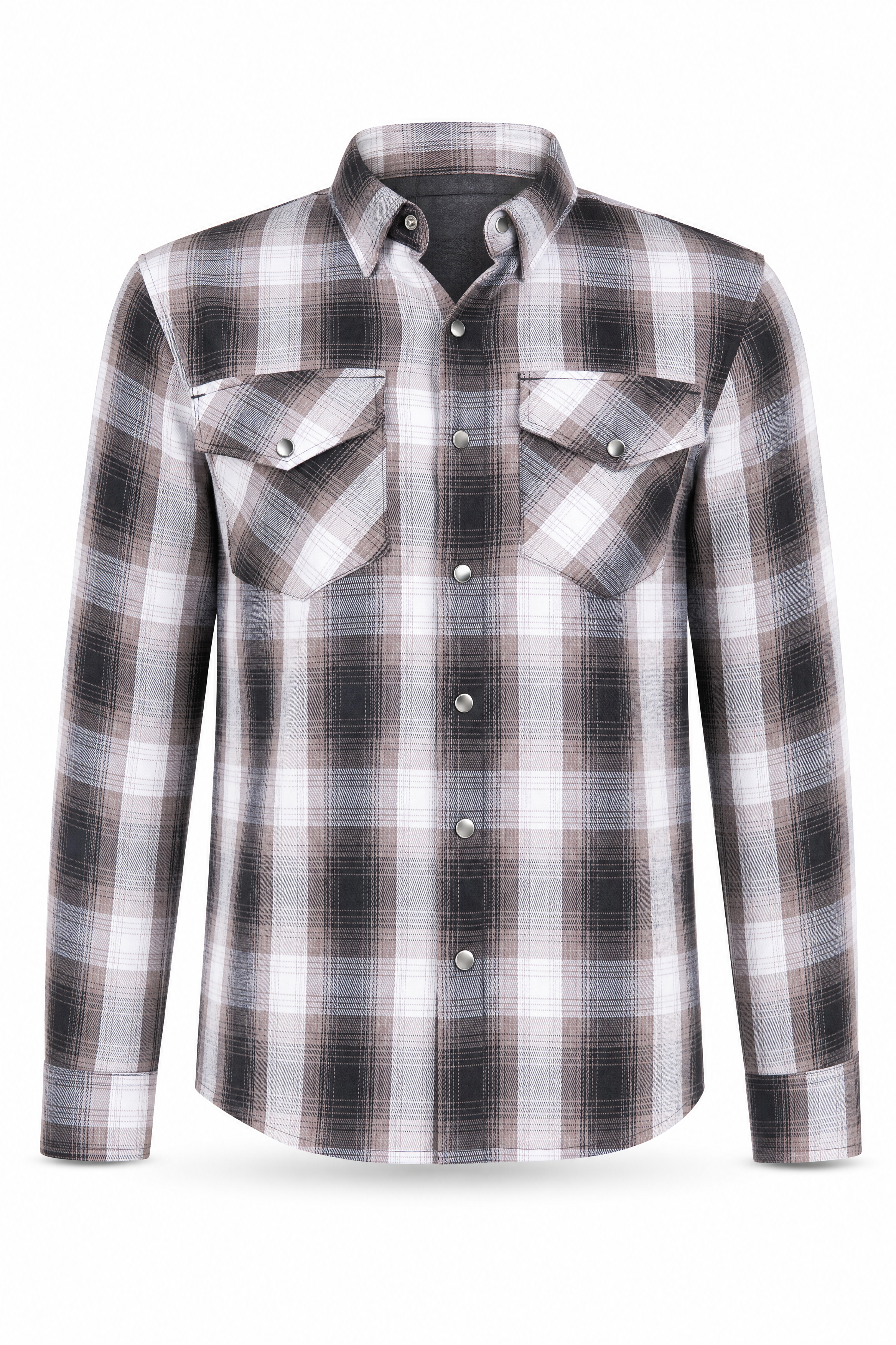 Armored Motorcycle Flannel Shirt