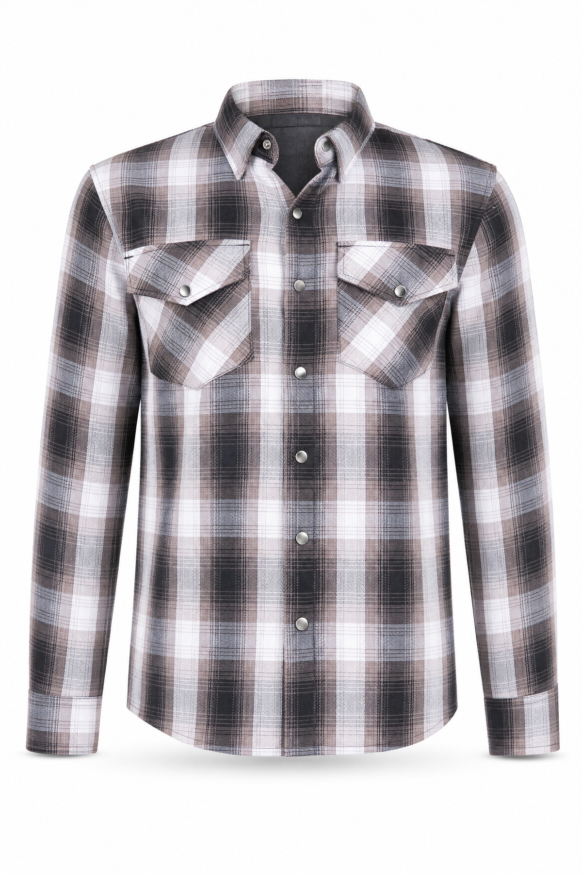 Armored Motorcycle Flannel Shirt