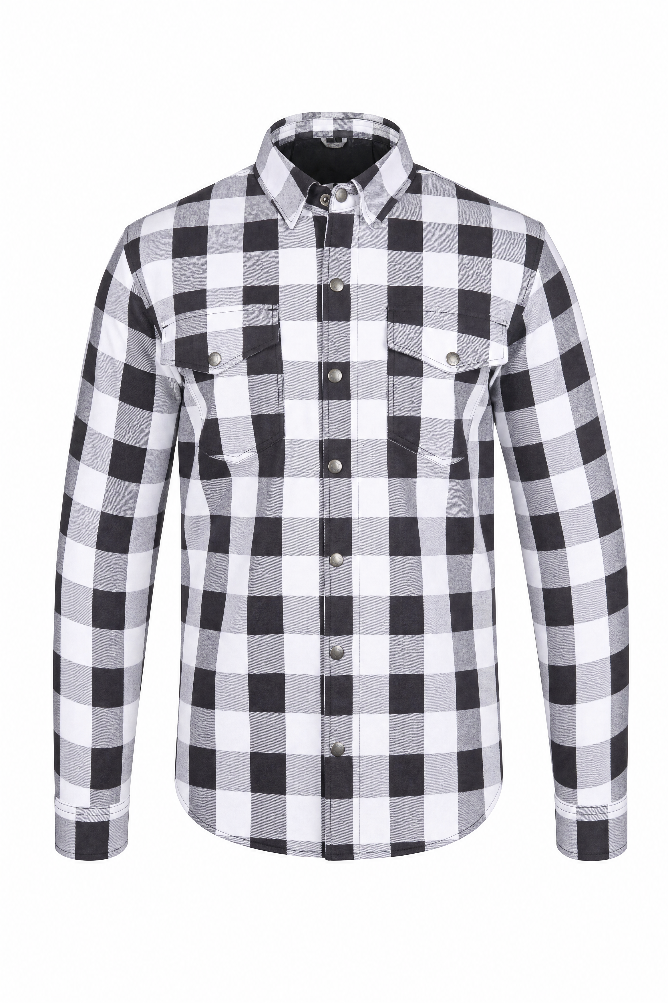 Armored Motorcycle Flannel Shirt