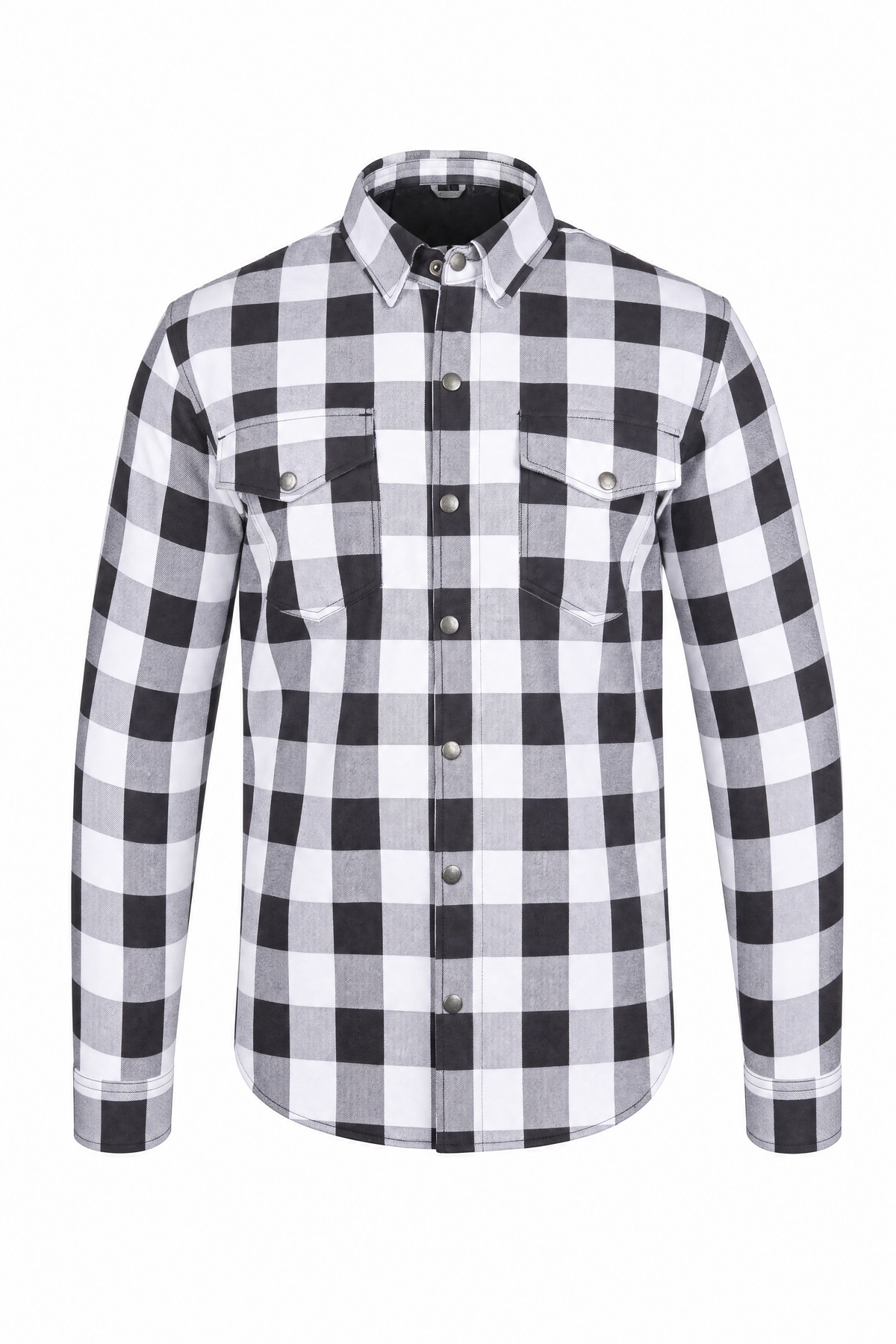 Armored Motorcycle Flannel Shirt