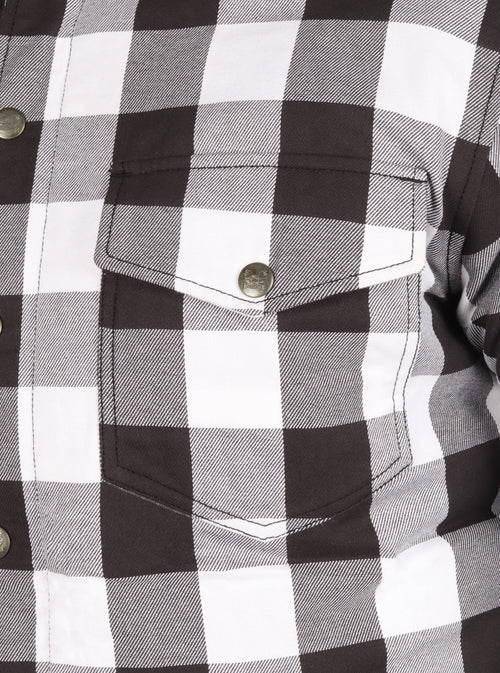 Reinforced Chest Pocket with Secure Snap Button