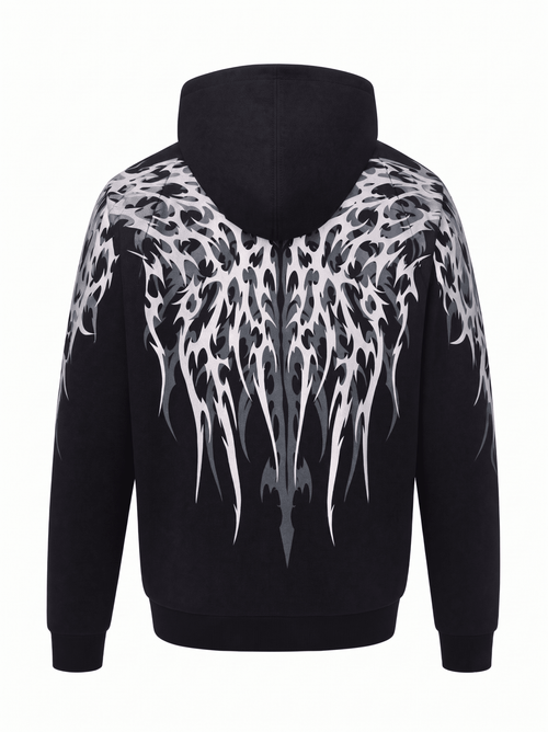 Reflective Hoodie Back