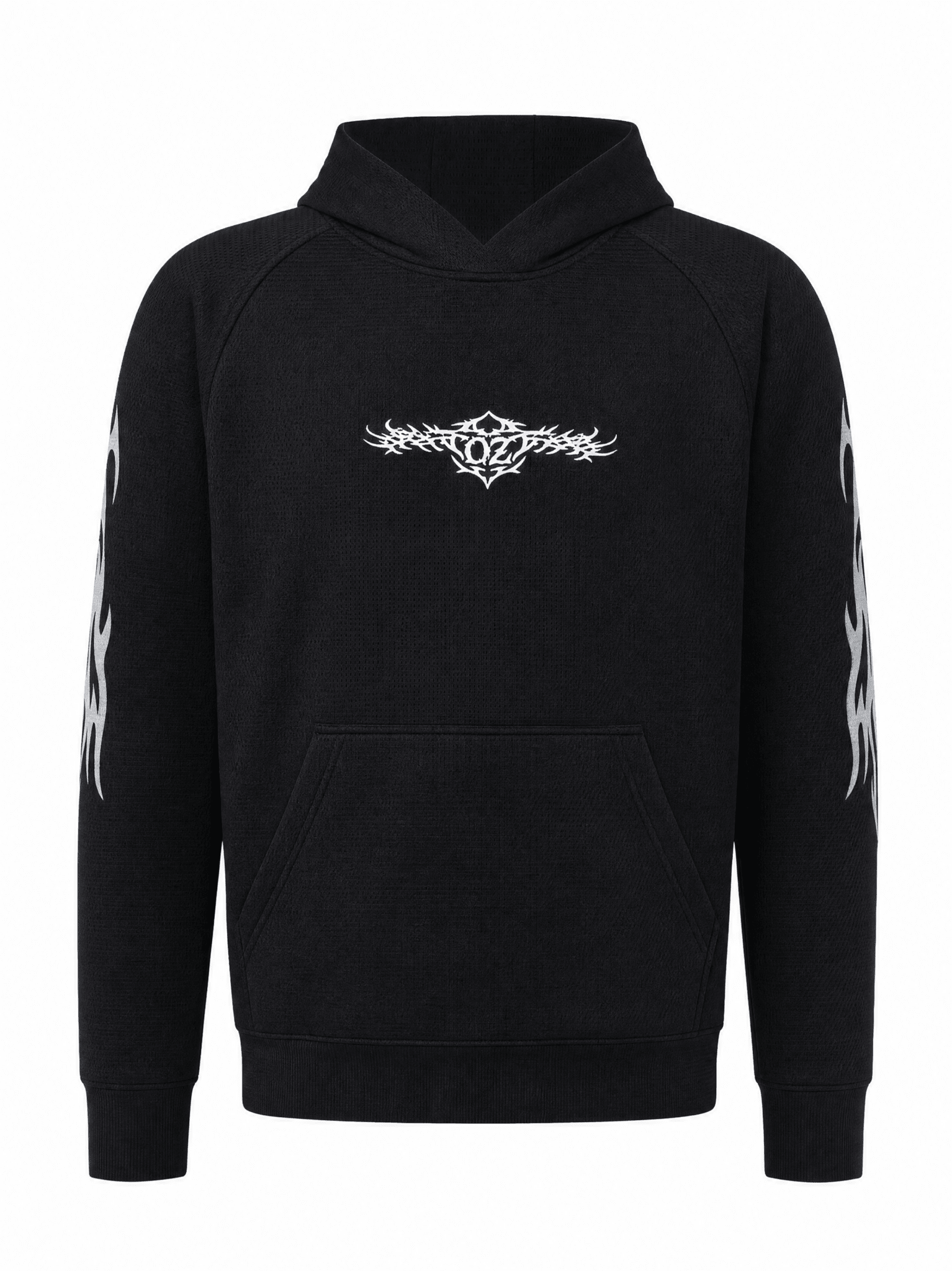 Ashborne Motorcycle Reflective Hoodie BUNDLE - CE AA Certified Black - Oz Motogear