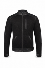 Mesh Summer Motorcycle  Biker Jacket CE AA Black  - OZ MOTOGEAR