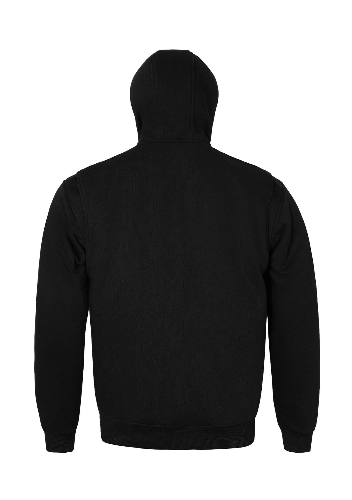 BlackThorne Men's Protective Hoodie - CE AA Certified Black - OZ MOTOGEAR - OZ MOTOGEAR
