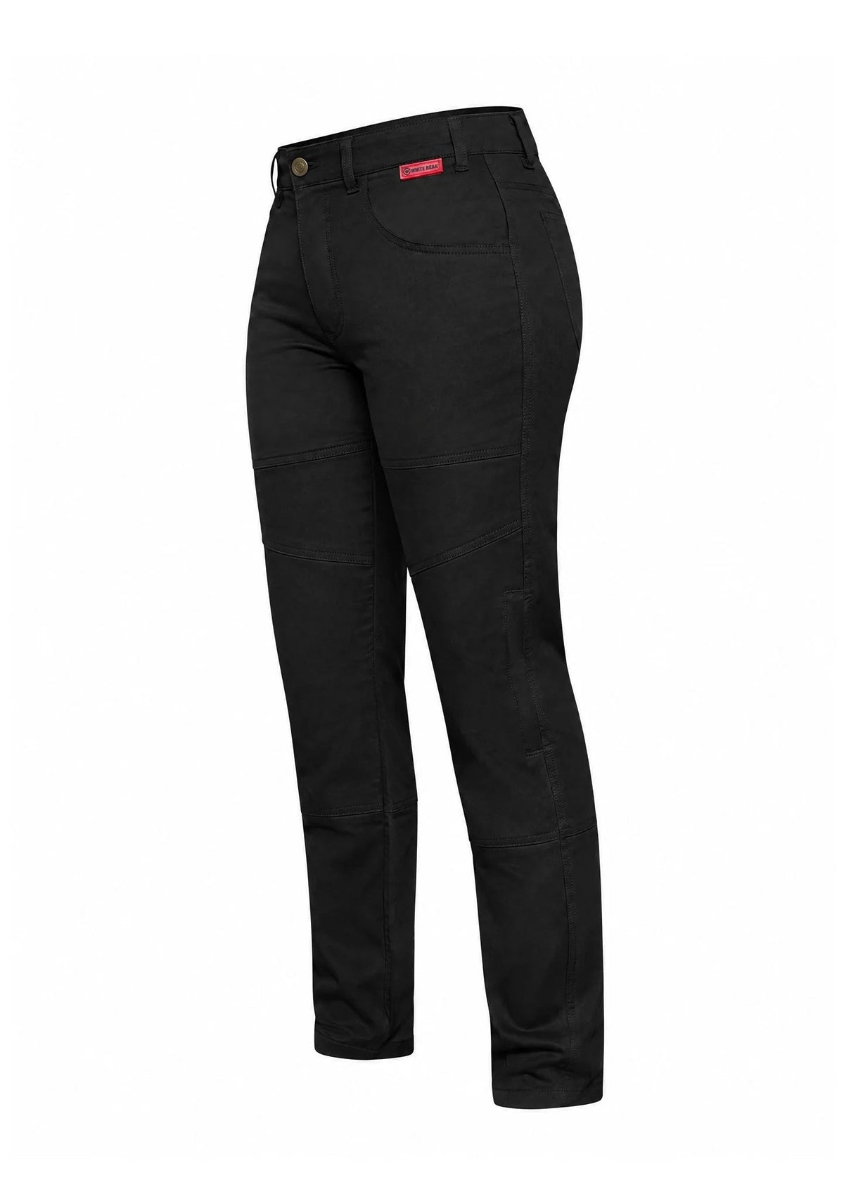 Dunehaul Ladies Cargo Pant Twill Black- CE AA - Tapered Fit - OZ MOTOGEAR - OZ MOTOGEAR