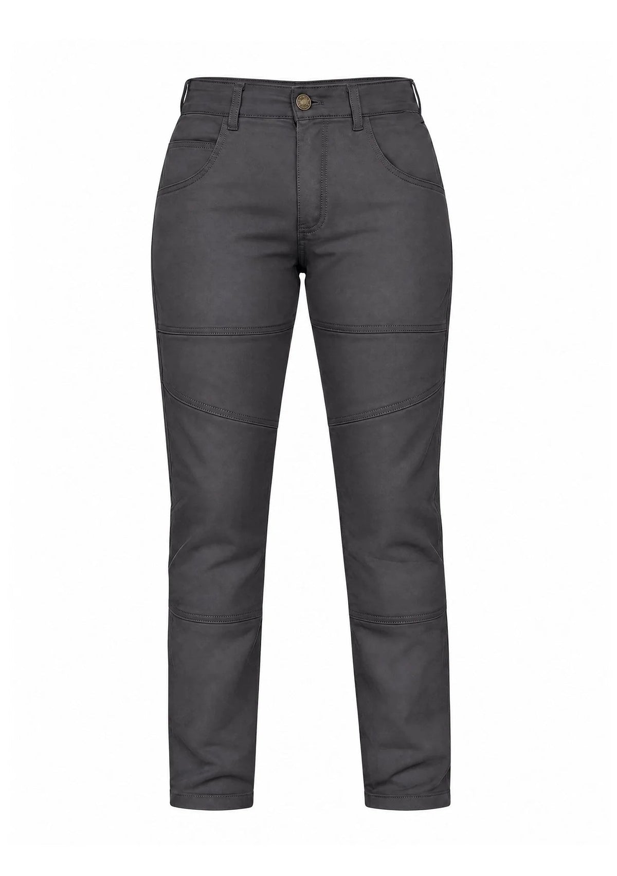 Dunehaul Ladies Cargo Pant Twill Grey- CE AA - Tapered Fit - OZ MOTOGEAR - OZ MOTOGEAR