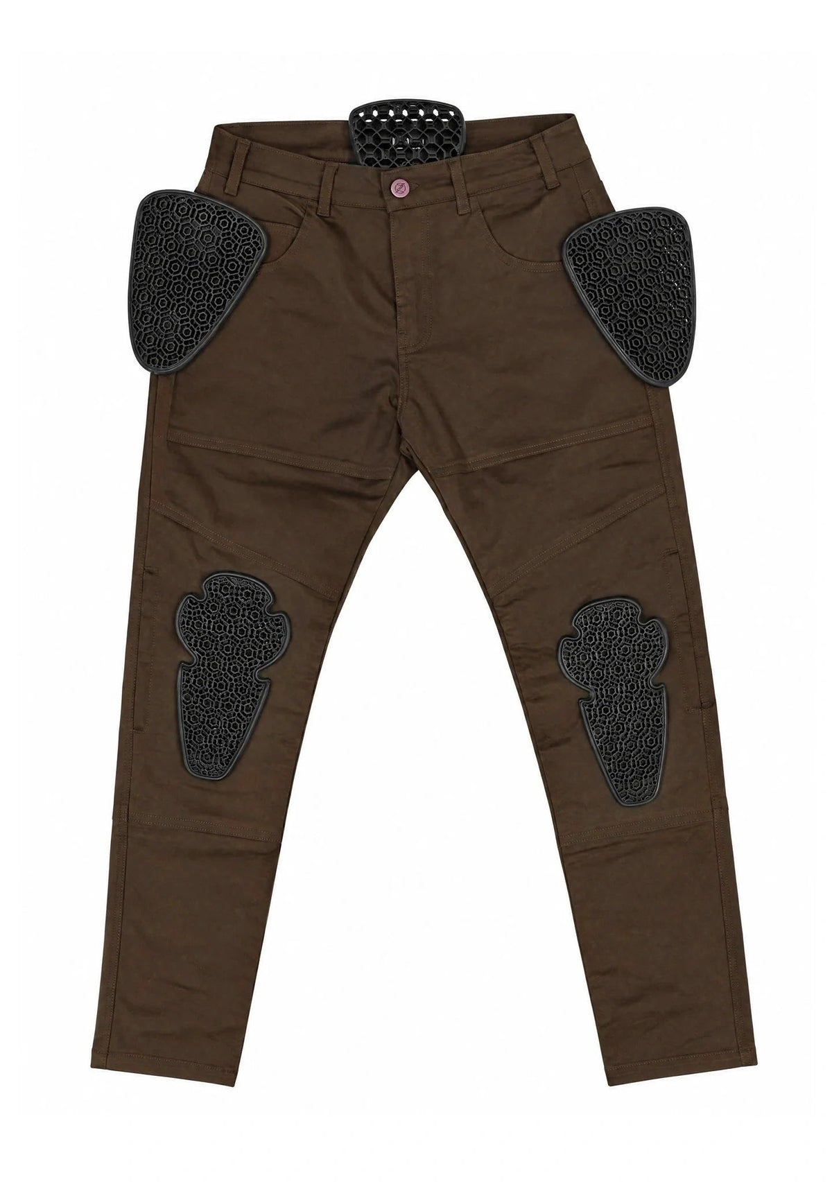 Dunehaul Ladies Cargo Pant Twill Khaki Brown - CE AA - Tapered Fit - OZ MOTOGEAR - OZ MOTOGEAR
