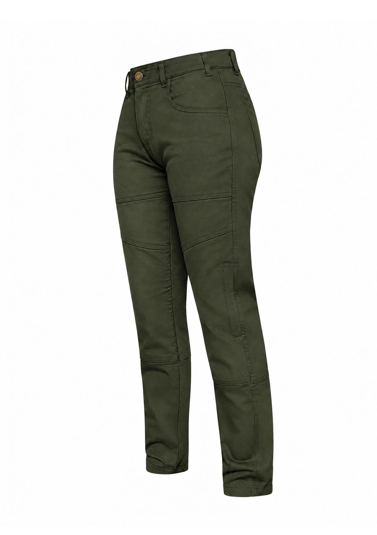 Dunehaul Ladies Cargo Pant Twill Olive Green - CE AA - OZ MOTOGEAR - OZ MOTOGEAR