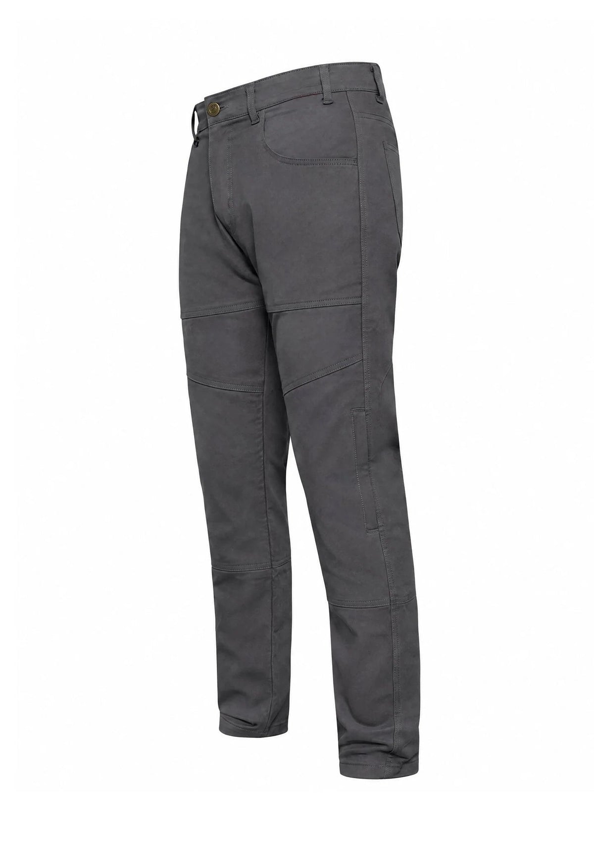 Dunehaul Men's Cargo Pant Twill Grey - CE AA Rated - Tapered Fit - OZ MOTOGEAR - OZ MOTOGEAR