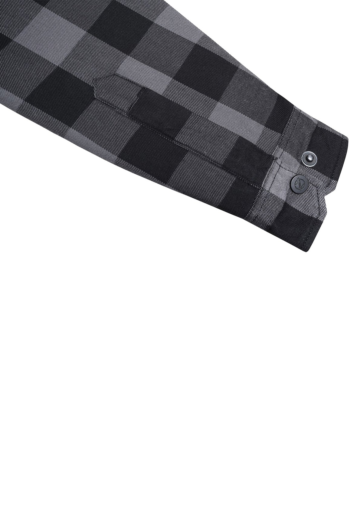 Highway66 Ladies Flannel Shirt Grey & Black - CE AA Certified - OZ MOTOGEAR - OZ MOTOGEAR