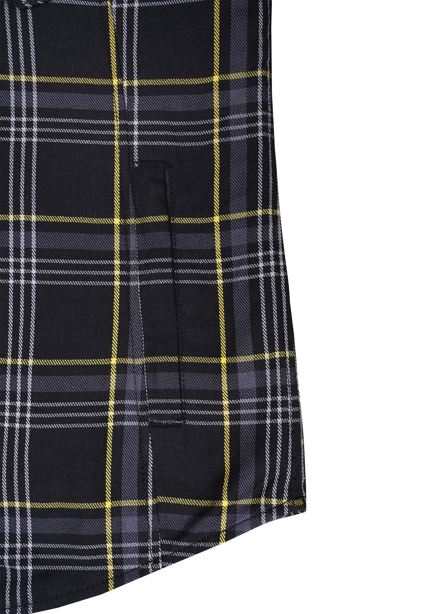 Highway66 Ladies Flannel Shirt Onyx Volt - CE AAA Certified - OZ MOTOGEAR - OZ MOTOGEAR