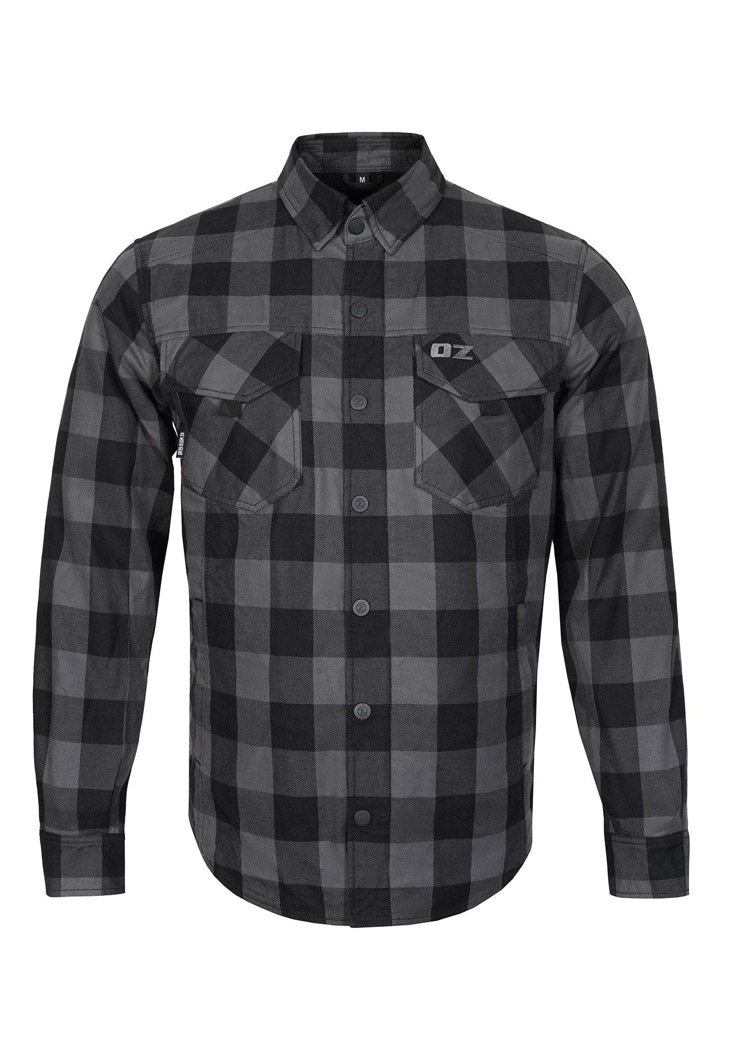 black and grey dress shirt Men's Motorcycle Flannel CE AA Certified & Category_dresses