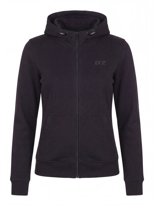 Ladies Motorcycle Hoodie in Black
