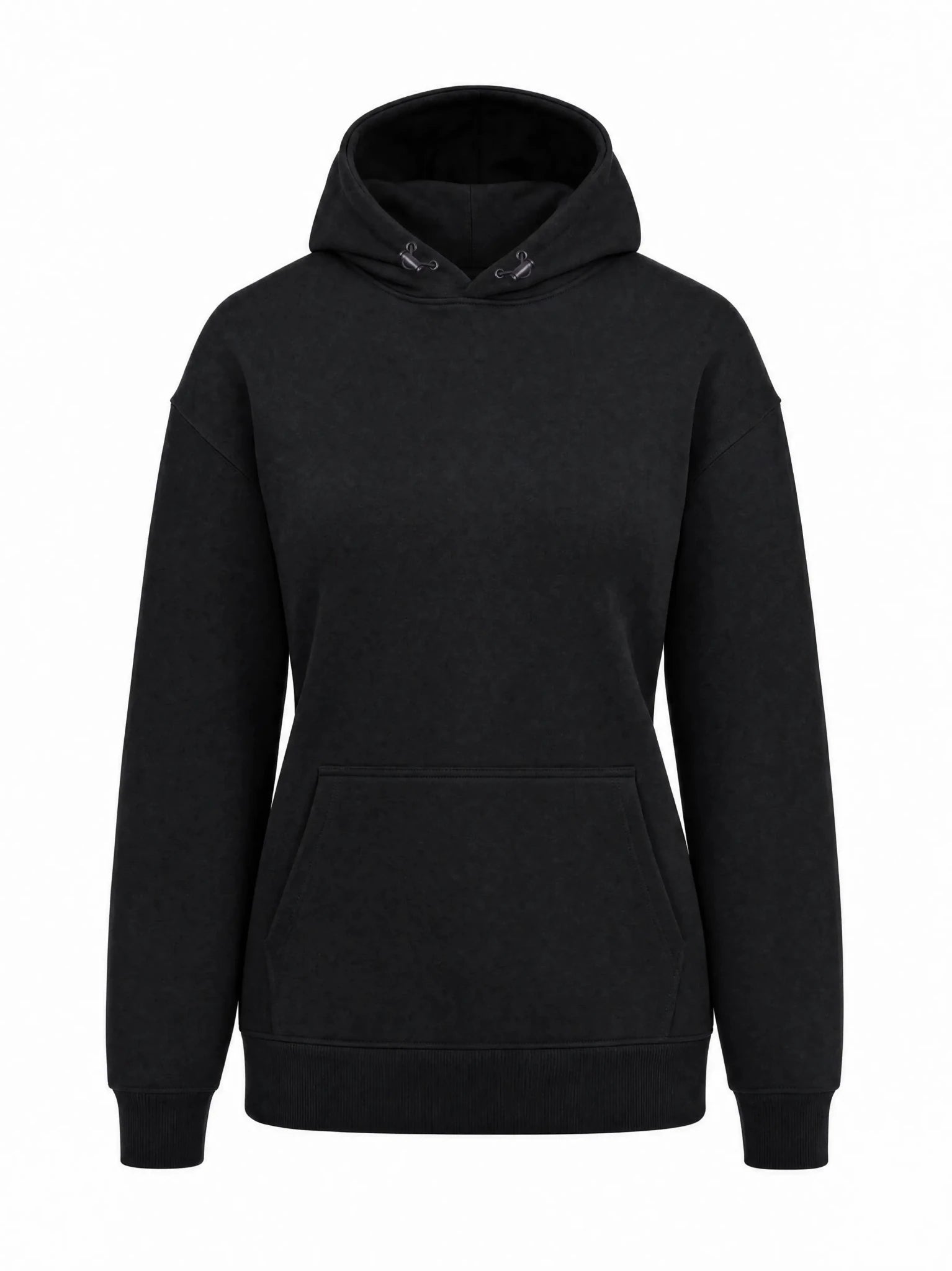 Ladies Armored Motorcycle Reflective Hoodie - CE AA Certified Jet Black - OZ MOTOGEAR - Oz Motogear