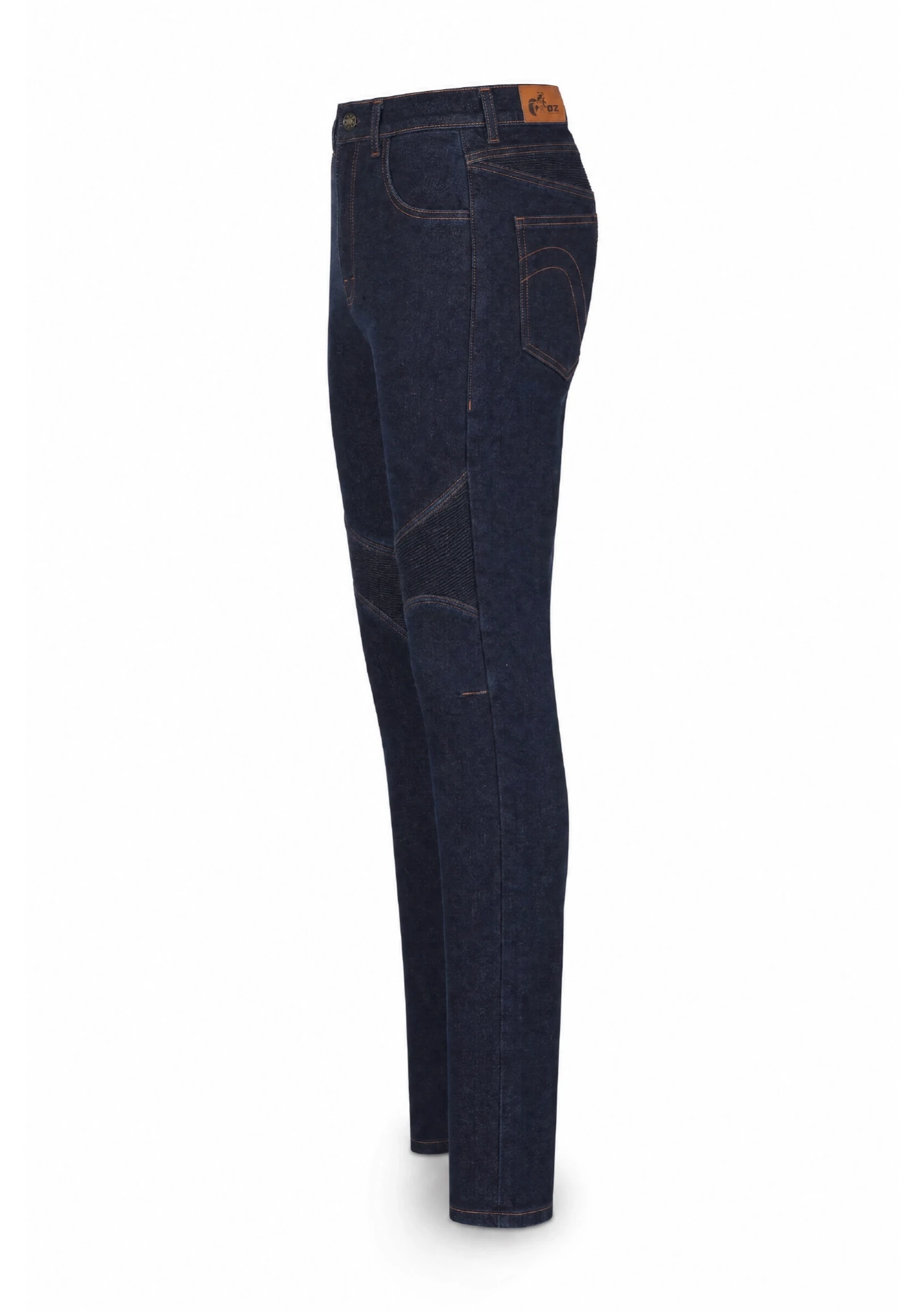 Ladies Armored Pant Denim Blue - Level 2 Protected - OZ MOTOGEAR - OZ MOTOGEAR