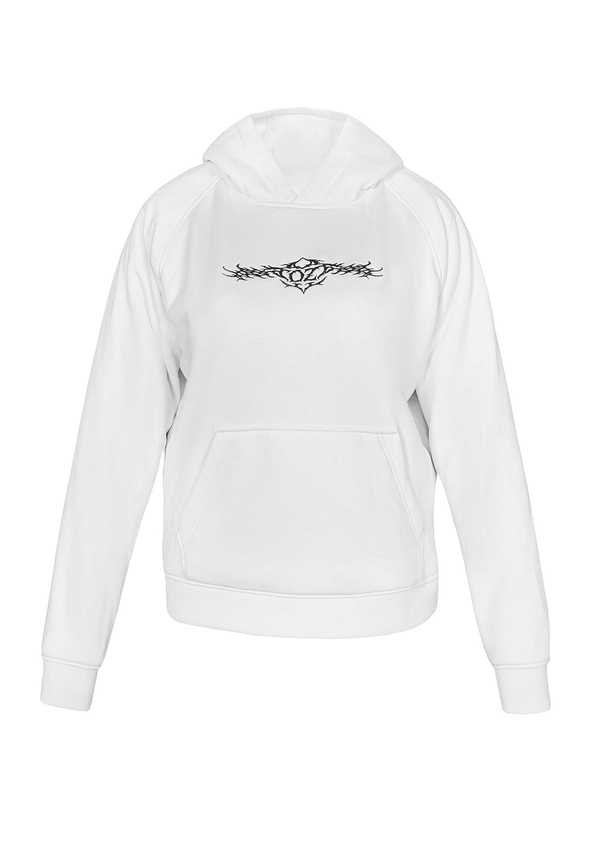 Ladies Ashborne Motorcycle Reflective Pullover Hoodie - CE AA Certified White - OZ MOTOGEAR - OZ MOTOGEAR
