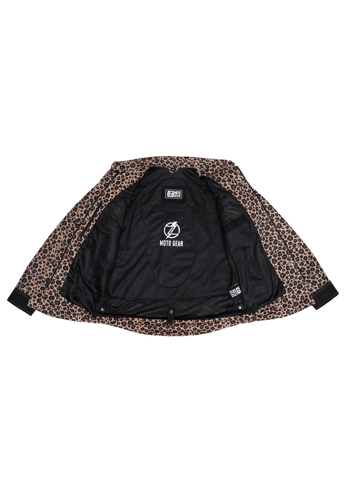Ladies Drifter Mesh Shirt Sienna Leopard - Level 2 Protected - OZ MOTOGEAR - OZ MOTOGEAR