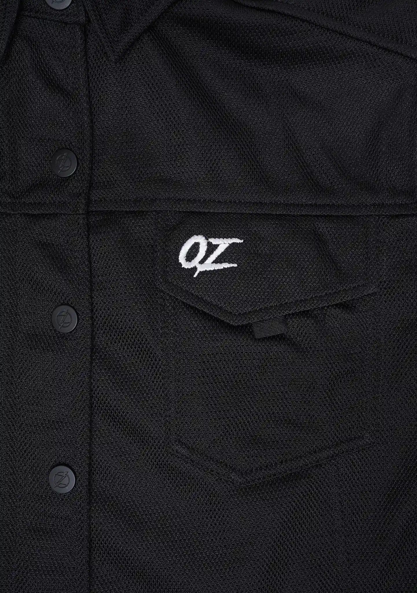 Ladies Drifter Mesh Shirt Ventilated Black - Level 2 Protected - OZ MOTOGEAR - OZ MOTOGEAR