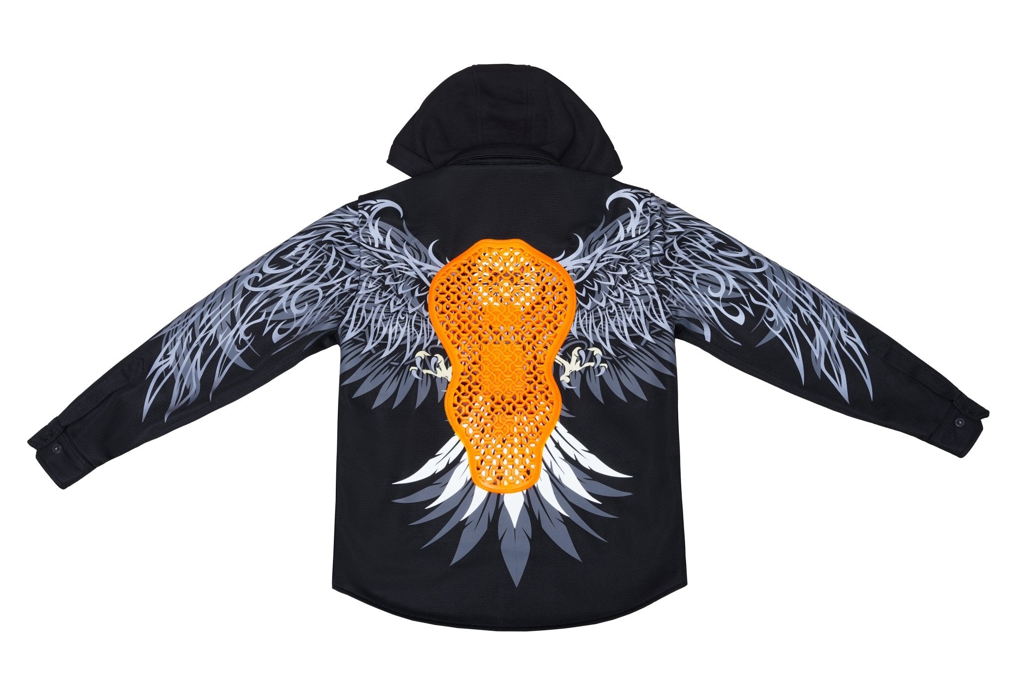 Ladies Drifter Night Hawk reflective hooded Mesh Shirt - Level 2 Protected - OZ MOTOGEAR - OZ MOTOGEAR