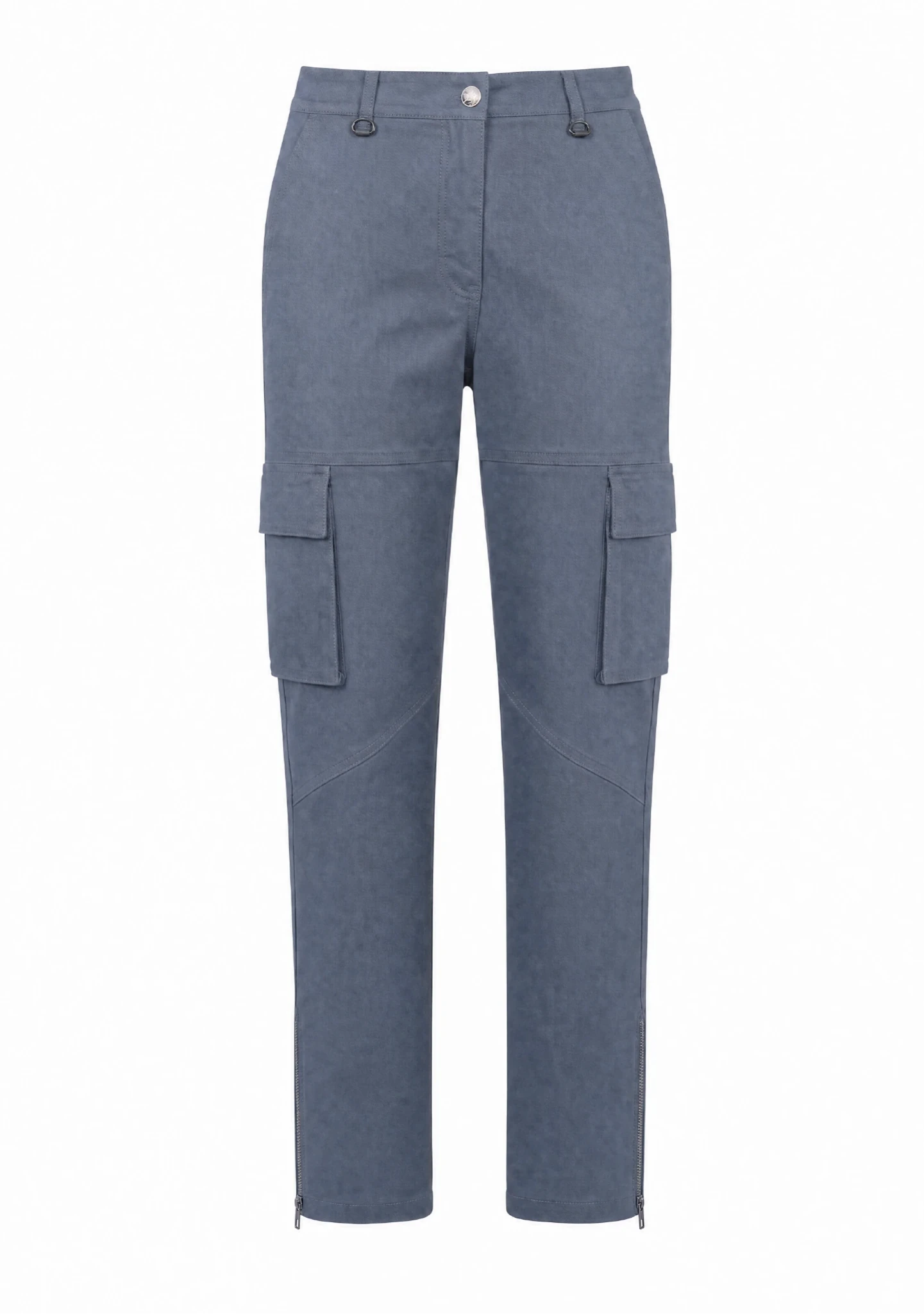 Ladies Motorcycle Cargo Pant Grey - CE AA - OZ MOTOGEAR - OZ MOTOGEAR