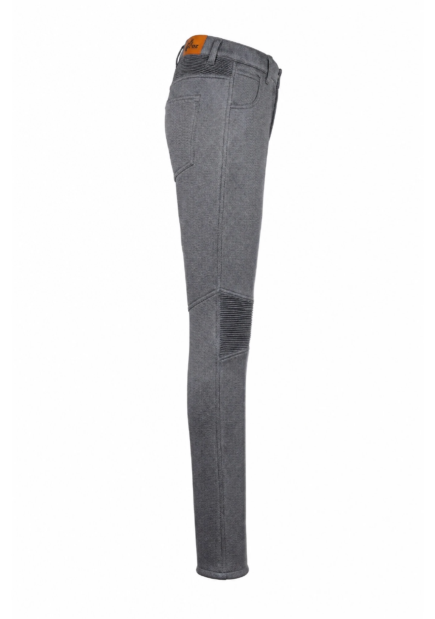 Ladies Riding Summer Mesh Armored Pant Grey- Level 2 Protected - OZ MOTOGEAR - OZ MOTOGEAR