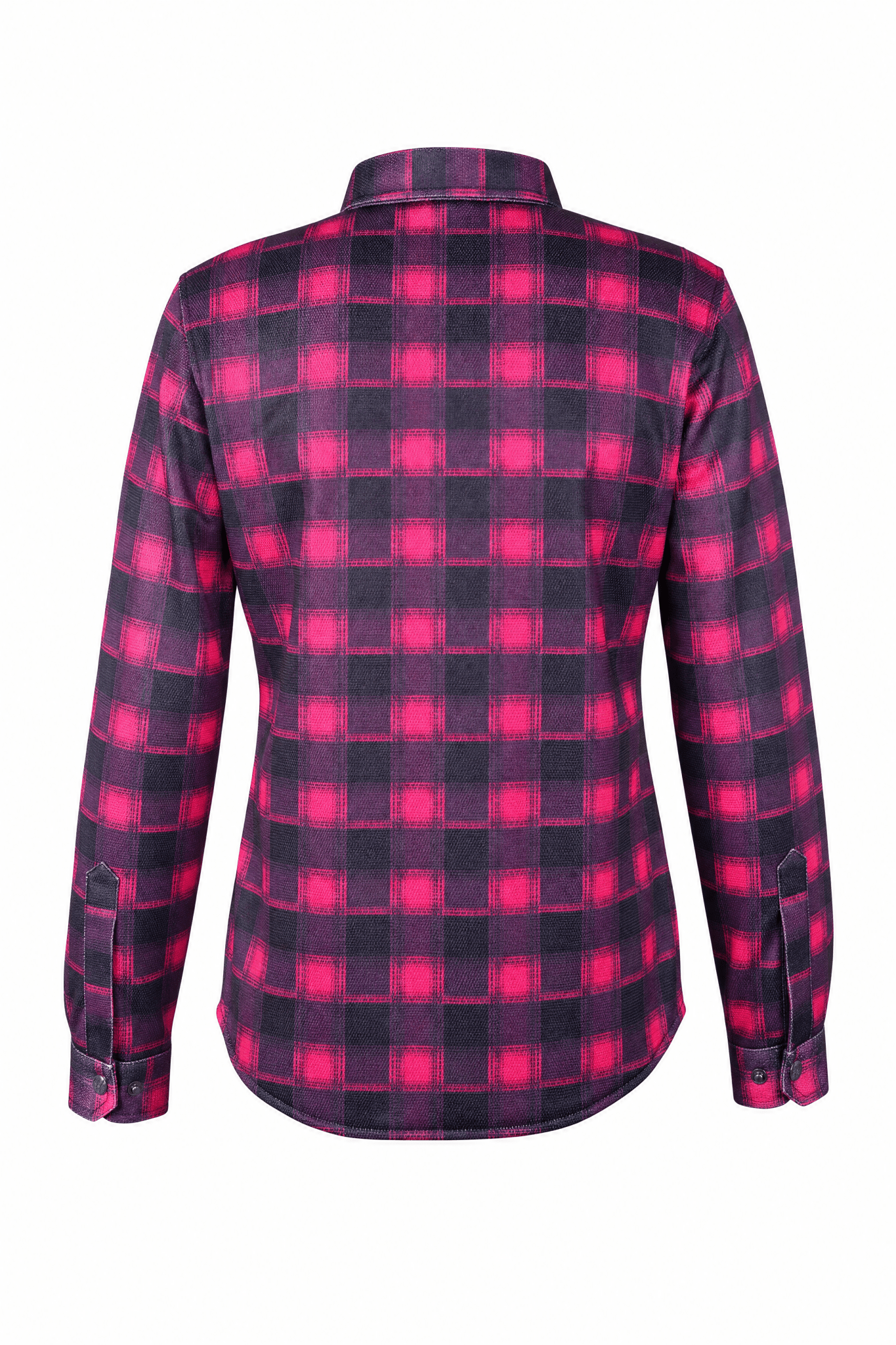 Ladies Summer Mesh Shirt CE AA Pink Plaid | OZ MOTOGEAR