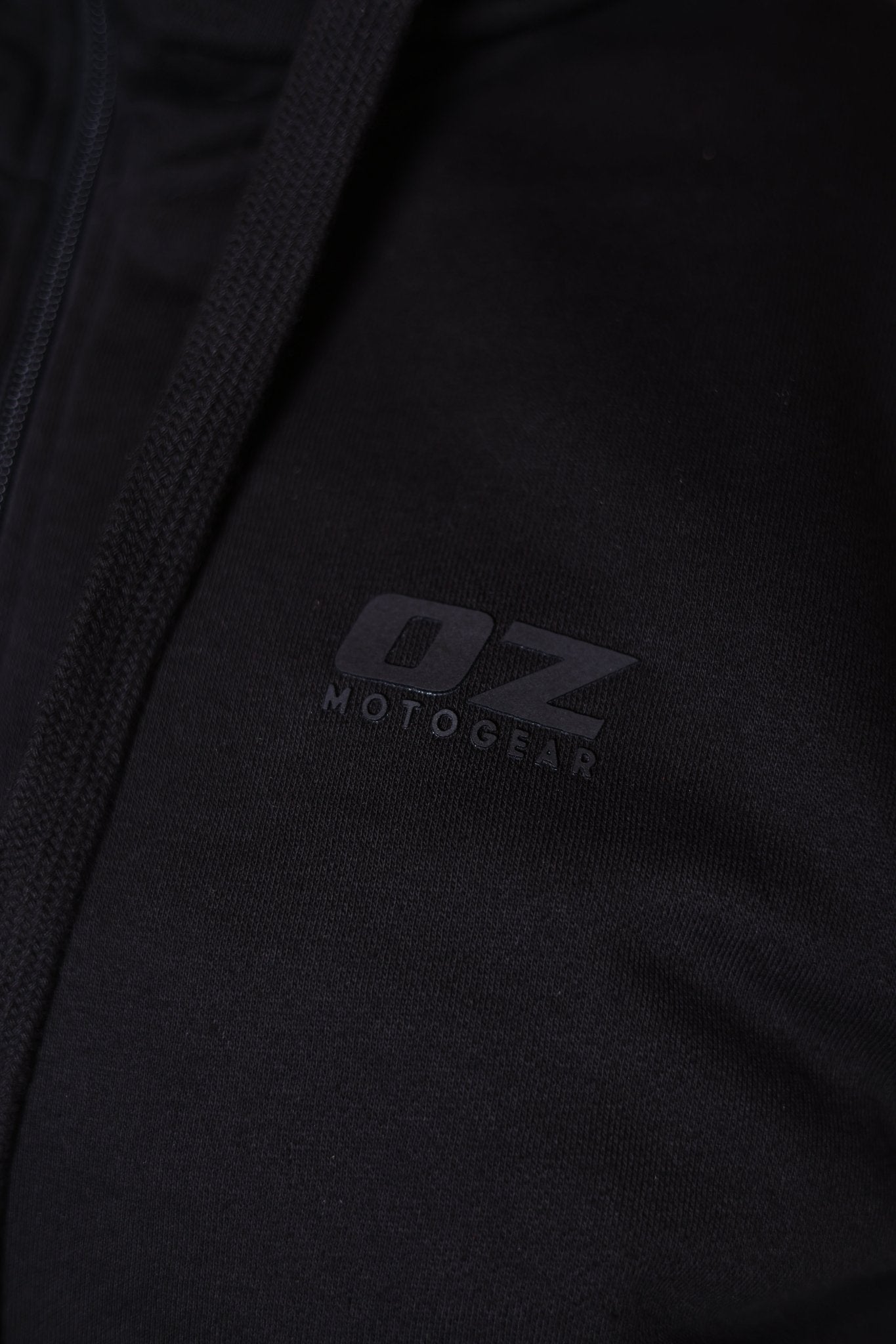 Men's Armored Motorcycle Hoodie - CE AAA Certified Black - OZ MOTOGEAR - Oz Motogear