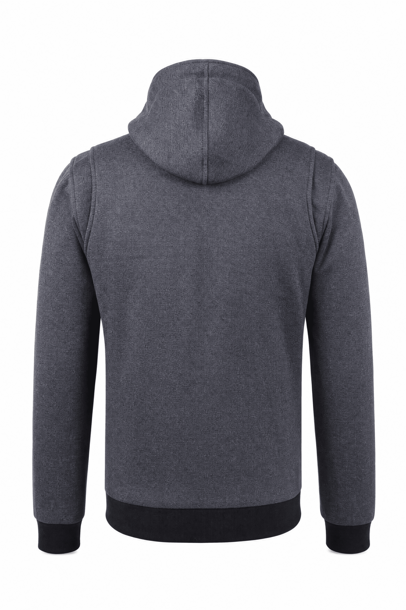 Men's Armored Motorcycle Hoodie - CE AAA Certified Dark Grey - OZ MOTOGEAR - Oz Motogear