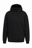 Felpa con cappuccio riflettente da uomo BlackThorne - Certificata CE AA Jet Black - OZ MOTOGEAR