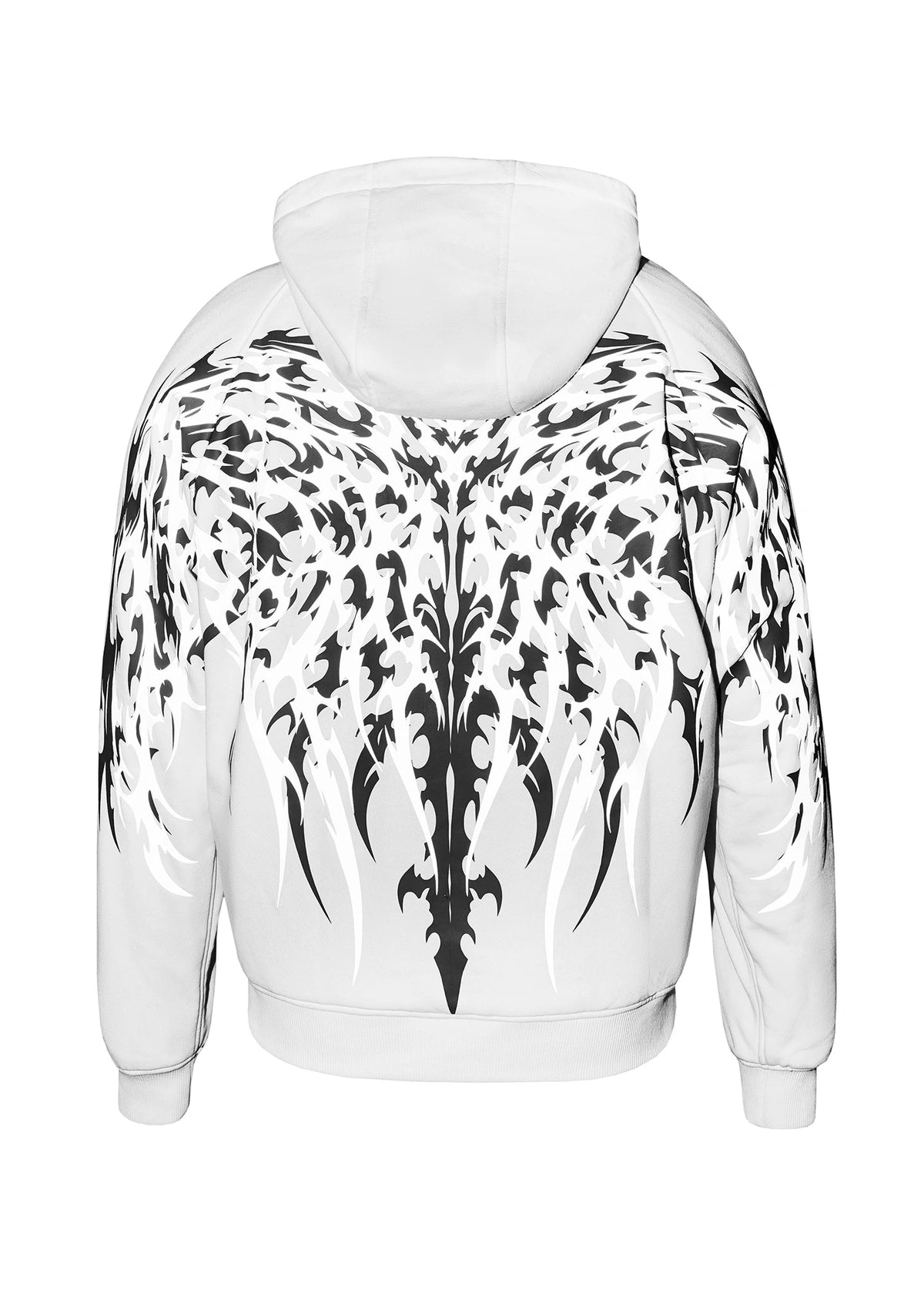 Men's Ashborne Motorcycle Reflective Pullover Hoodie - CE AA Certified White - OZ MOTOGEAR - OZ MOTOGEAR