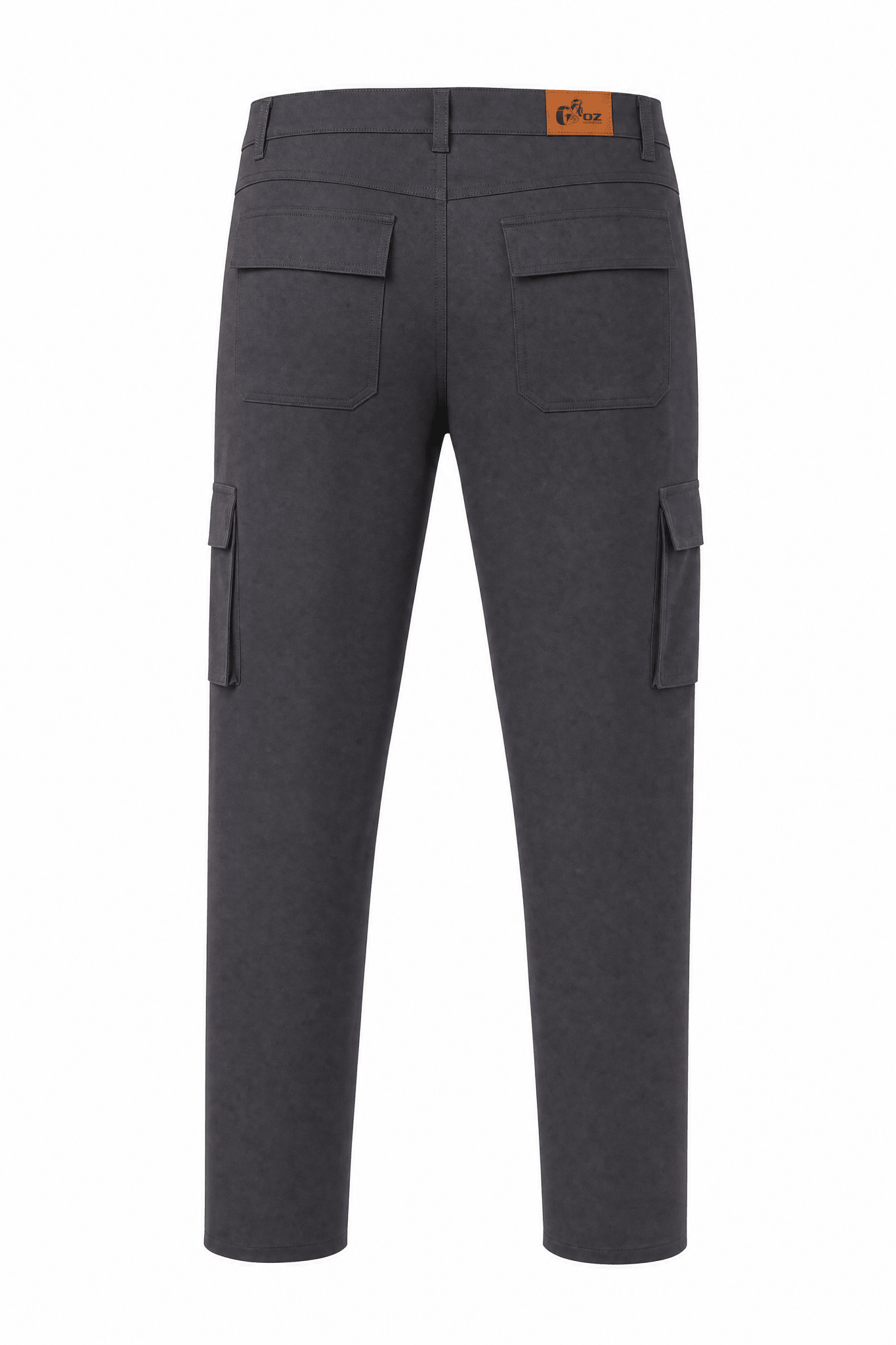 Men's Cargo Pant Cotton Twill Loose Fit CE AAA Grey - OZ MOTOGEAR - Oz Motogear