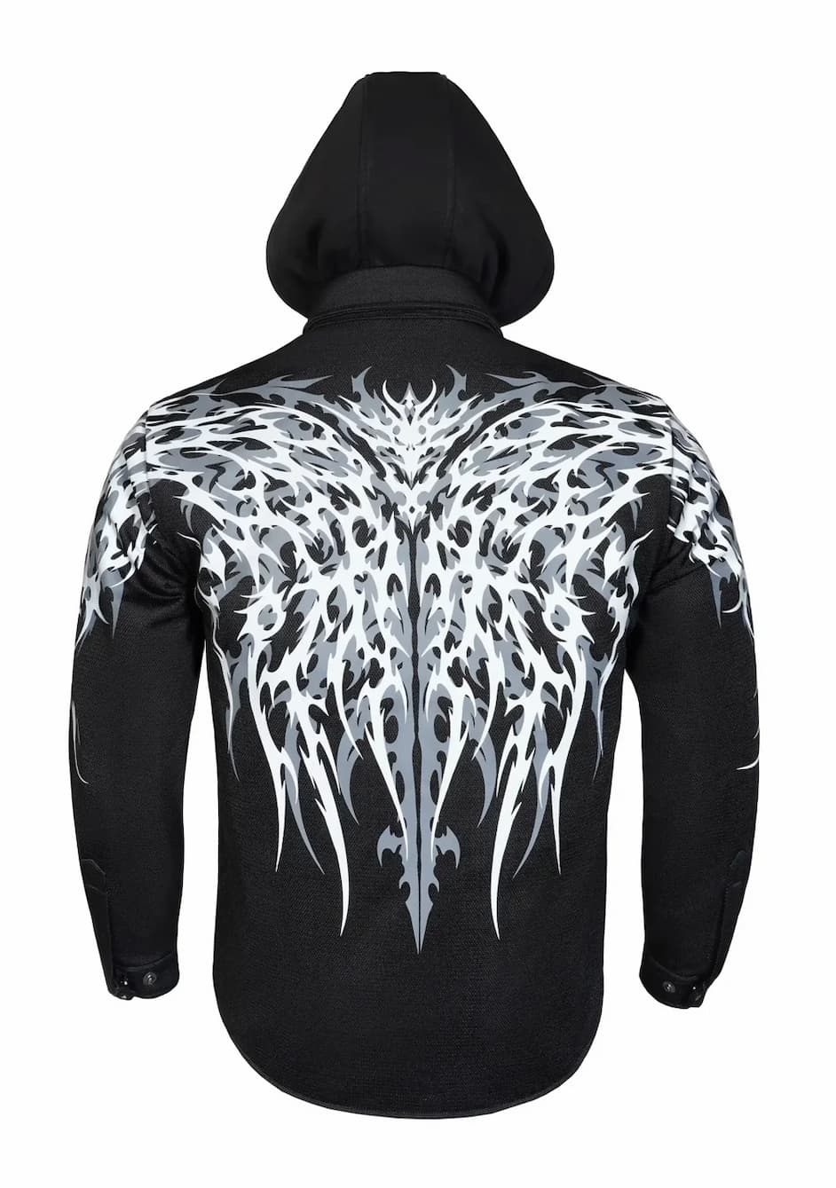 Mens Drifter Mesh Hoodied Shirt — Ashborne Series - Level 2 Protected - OZ MOTOGEAR - OZ MOTOGEAR