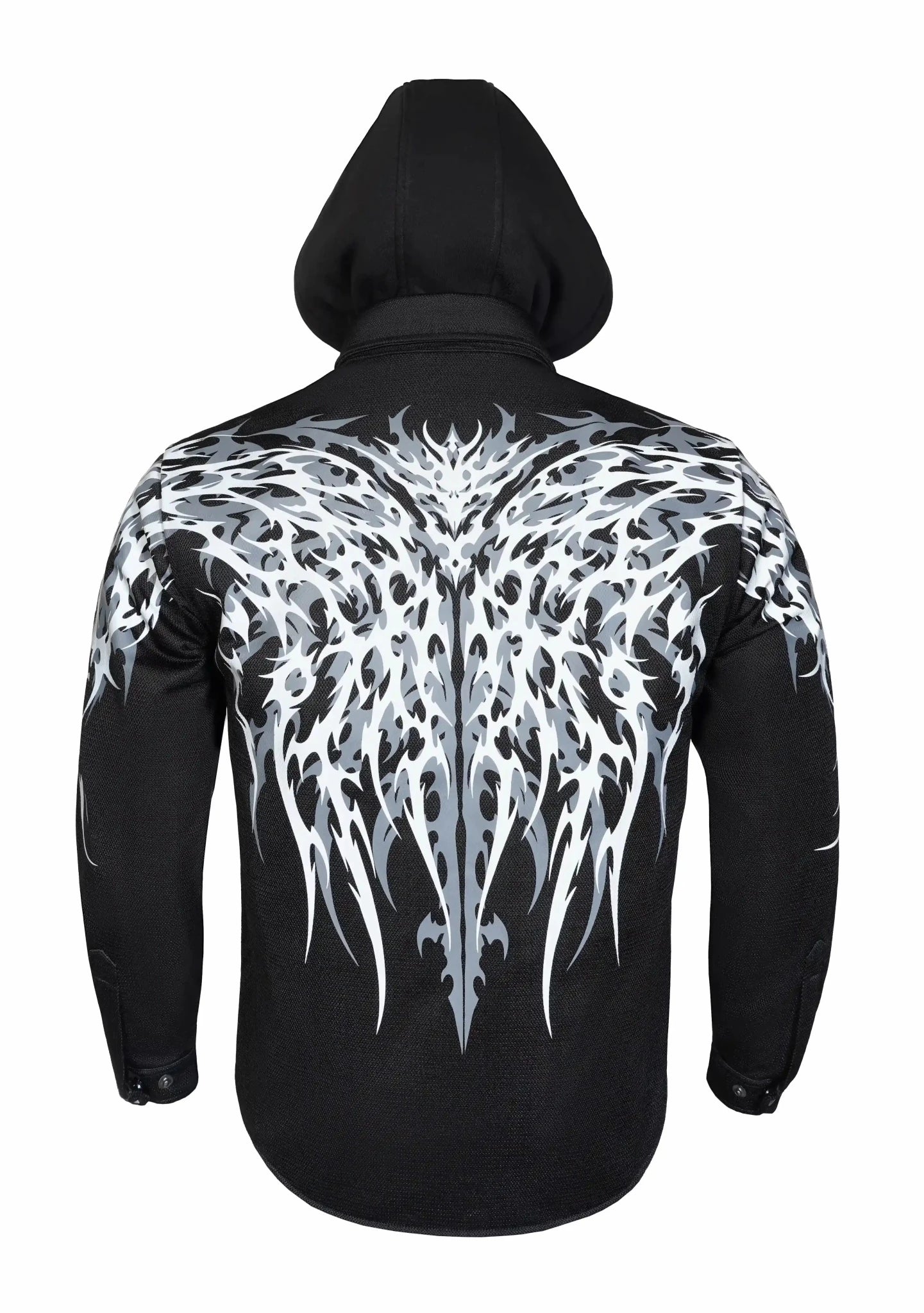 Mens Drifter Mesh Hoodied Shirt — Ashborne Series - Level 2 Protected - OZ MOTOGEAR - OZ MOTOGEAR