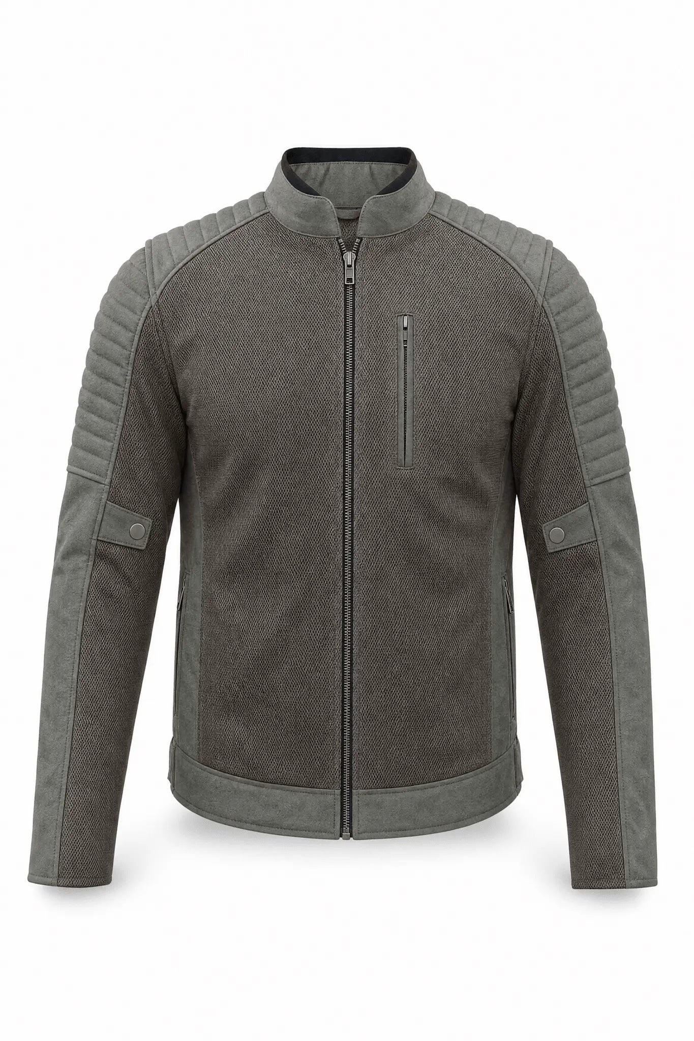 Vanguard Mesh Jacket — Dark Brown with Grey Accents - Level 2 Protected - OZ MOTOGEAR