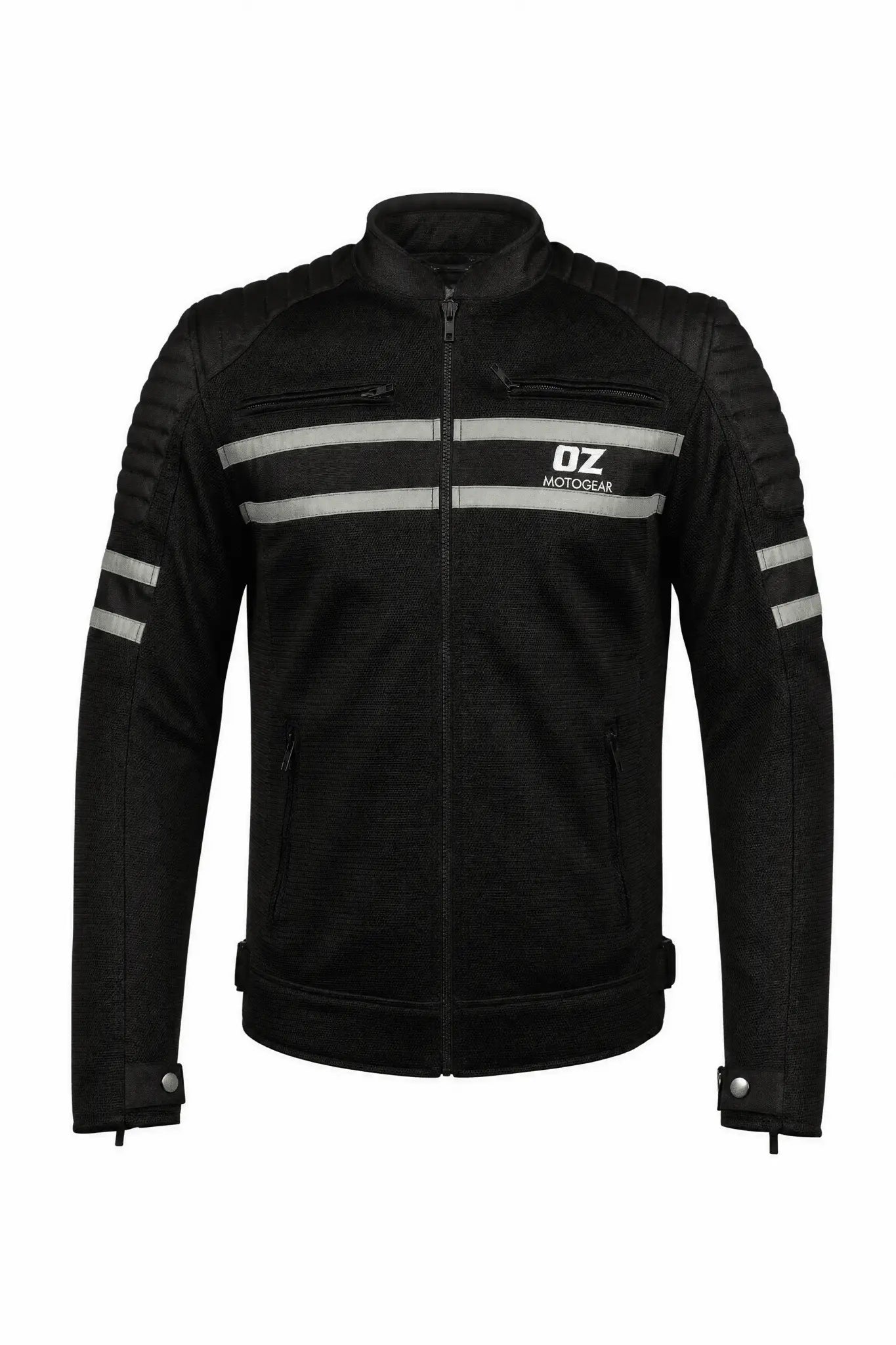 Vanguard Mesh Jacket — Streetwear Black - Level 2 Protected - OZ MOTOGEAR