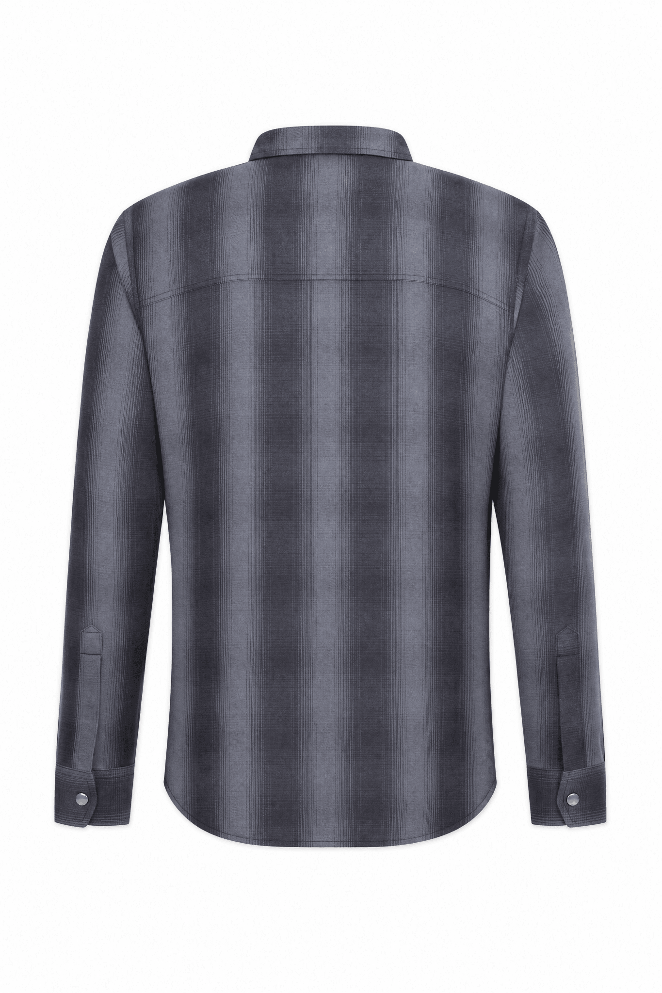 Men's Motorcycle Flannel Shirt CE AAA Certified Grey Check - OZ MOTOGEAR - Oz Motogear