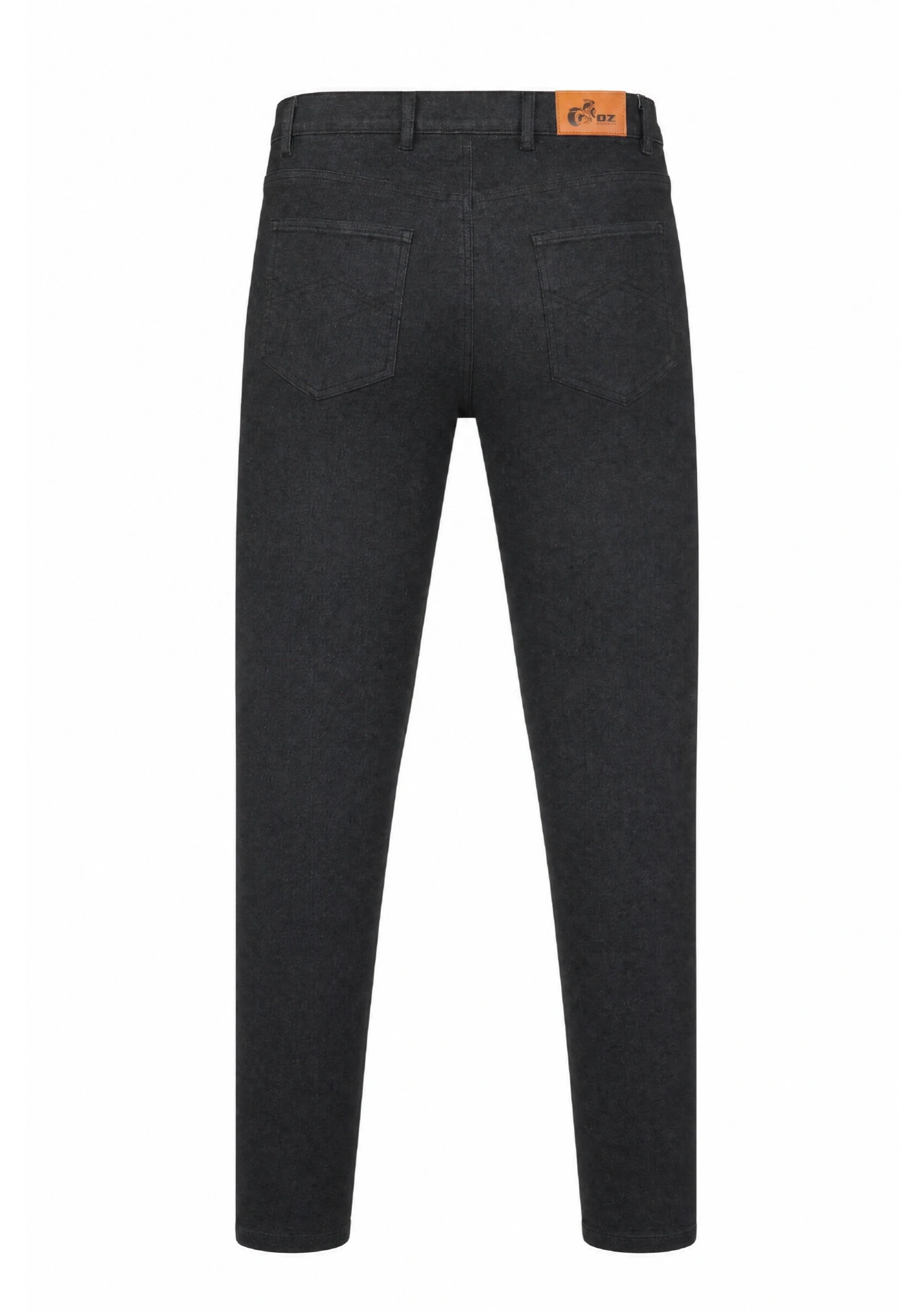 Men's Pant Single-Layer Thunder Charcoal Black - Level 2 Protected - OZ MOTOGEAR - OZ MOTOGEAR