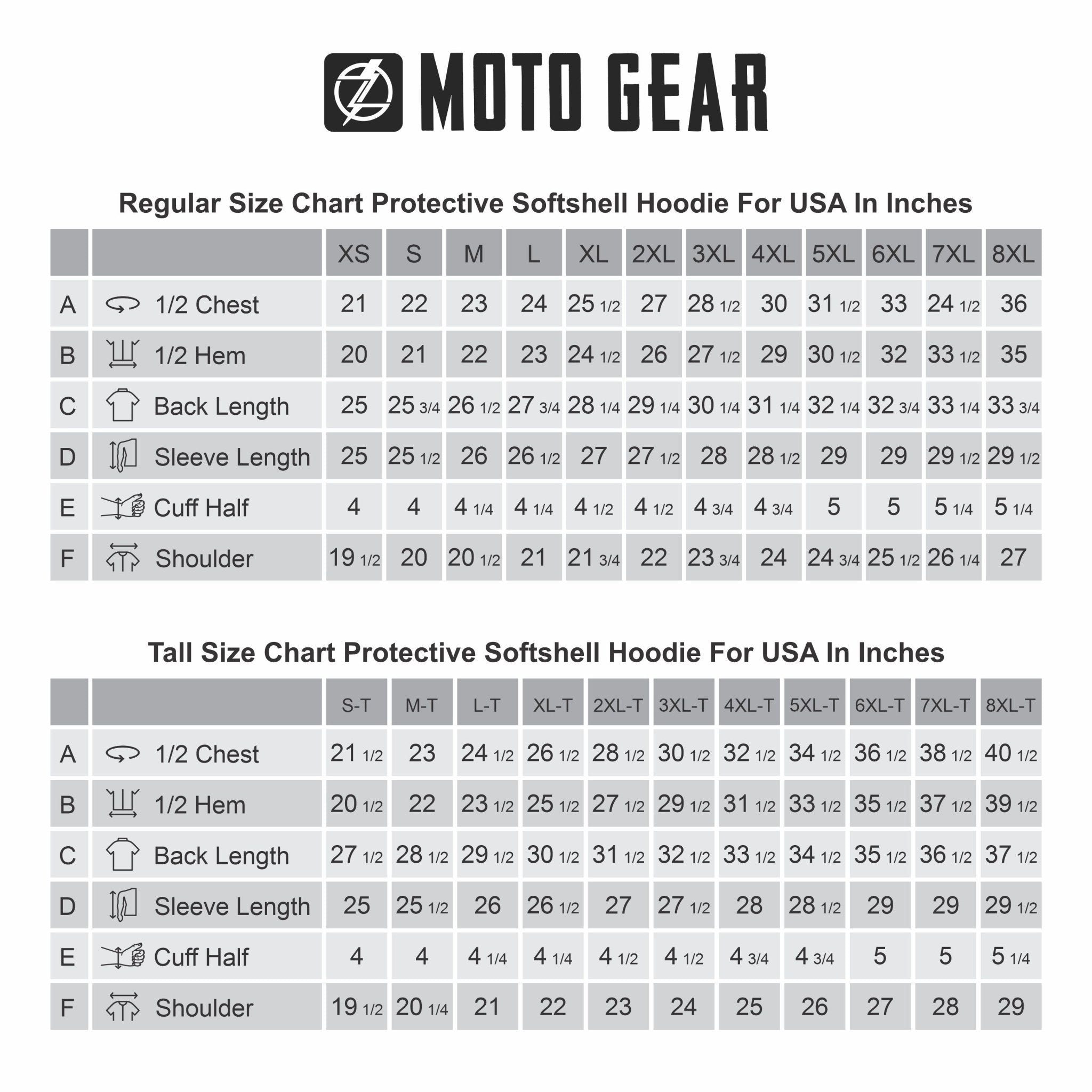 Men's Reflective Softshell Kevlar Armored Motorcycle Hoodie - CE AAA Certified Black & Grey- OZ MOTOGEAR - Oz Motogear
