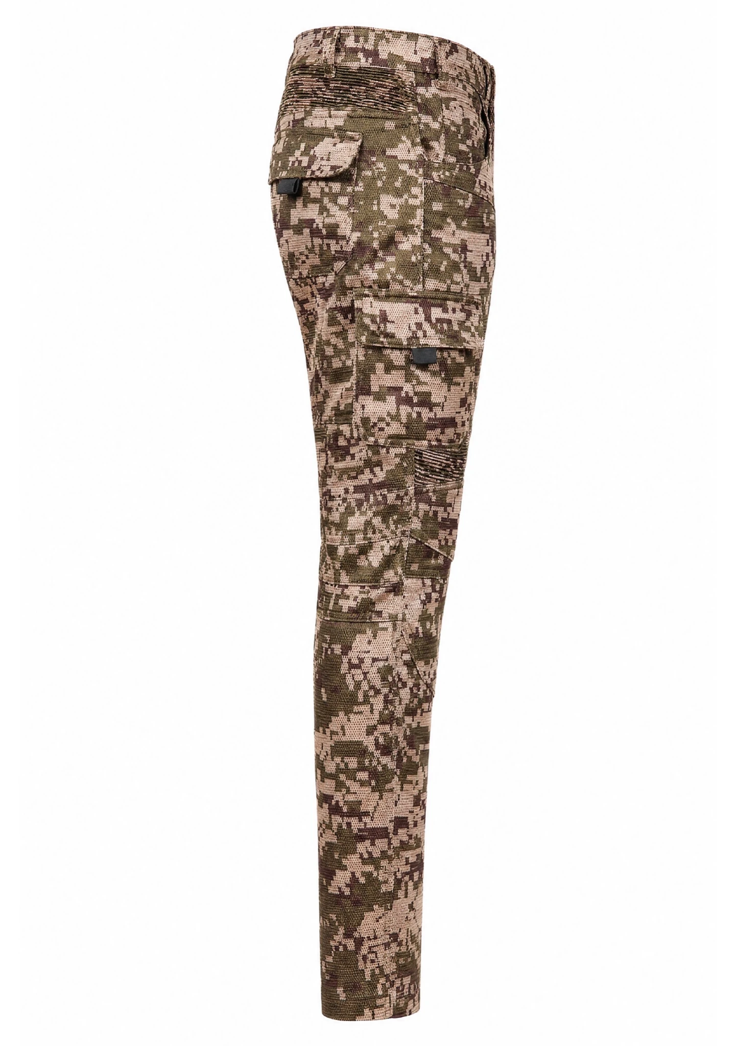 Men's Riding Summer Mesh Armored Trouser CamoMatrix ProGuard Brown - Level 2 protected - OZ MOTOGEAR - OZ MOTOGEAR