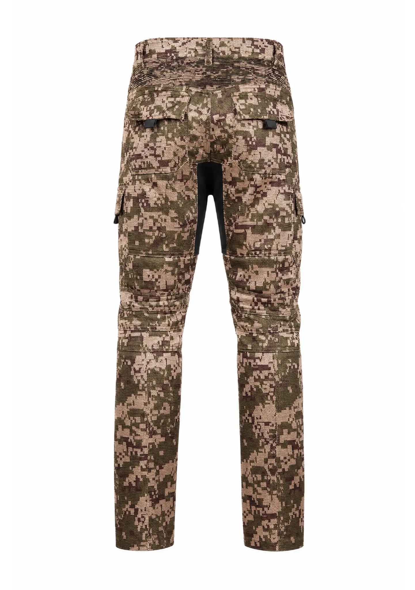 Men's Riding Summer Mesh Armored Trouser CamoMatrix ProGuard Brown - Level 2 protected - OZ MOTOGEAR - OZ MOTOGEAR