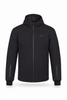 Men's Softshell Kevlar Armored Motorcycle Hoodie - CE AAA Certified Black - OZ MOTOGEAR